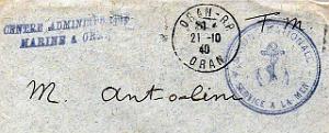 Oran enveloppes pub 1282